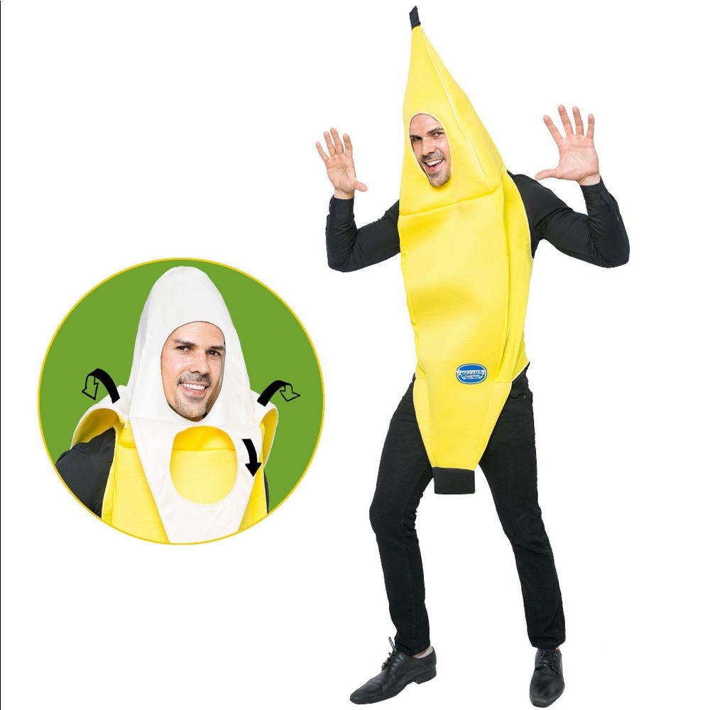 Unisex Banana Costume